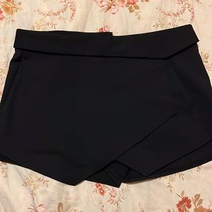 Black Zara mini skorts